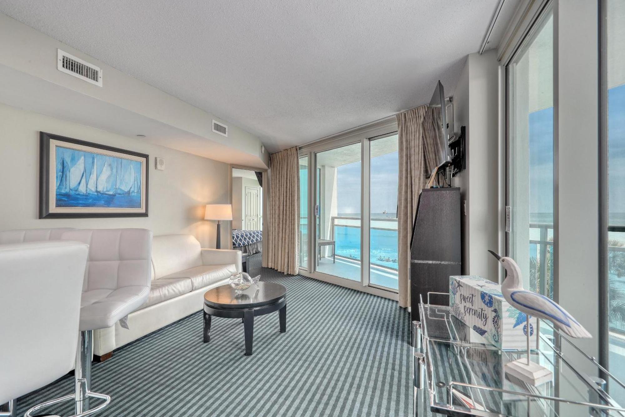 Villa 107 S Ocean Blvd, 0308 - Ocean Front Sleeps 6 Myrtle Beach Exterior foto