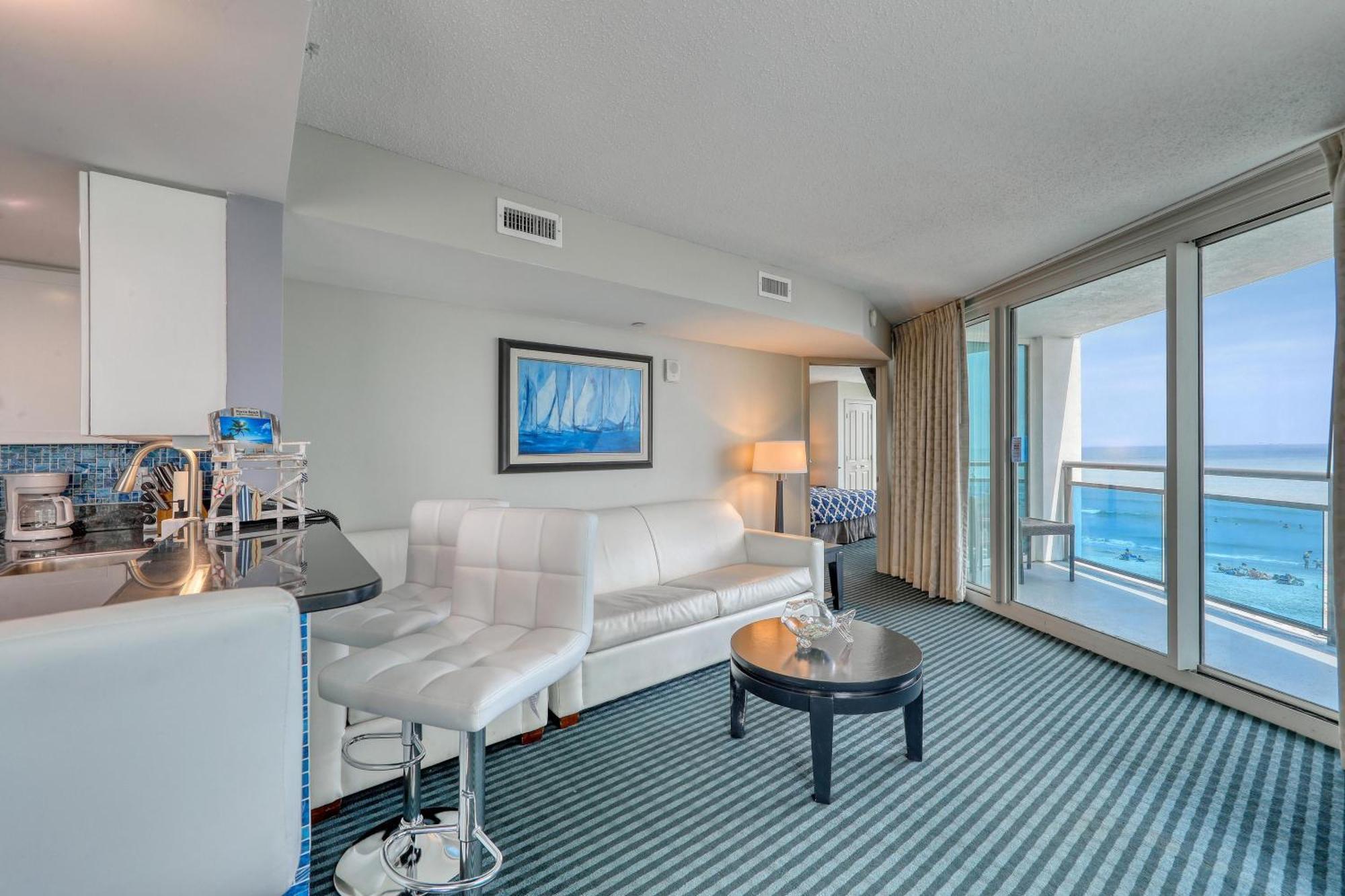 Villa 107 S Ocean Blvd, 0308 - Ocean Front Sleeps 6 Myrtle Beach Exterior foto